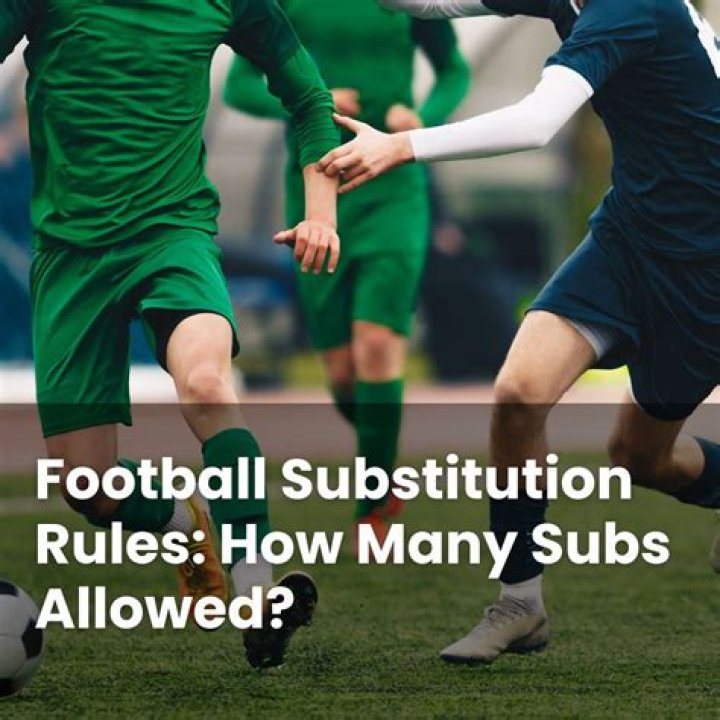 How many subs allowed in Olympics soccer?
