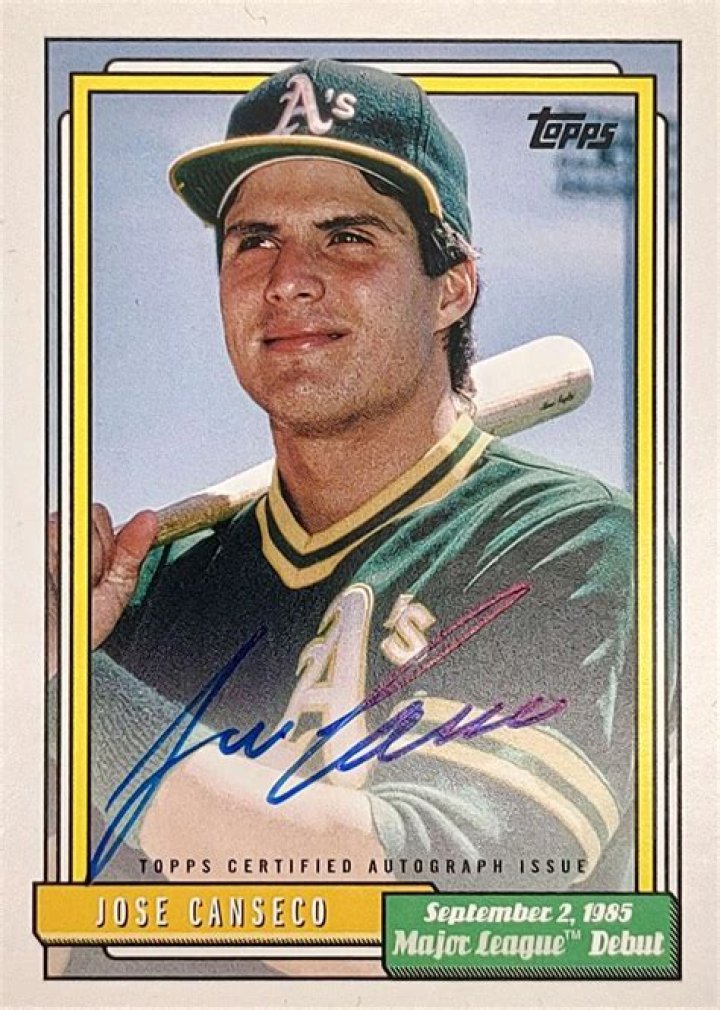 How much is a 1991 Jose Canseco baseball card worth?