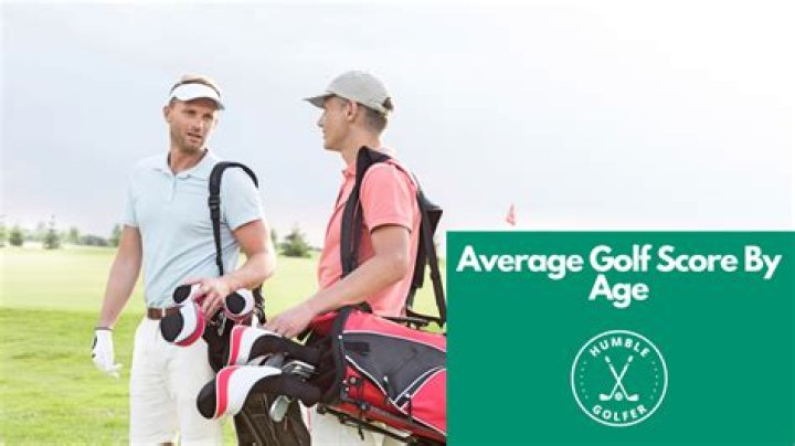 How old is the average golfer?