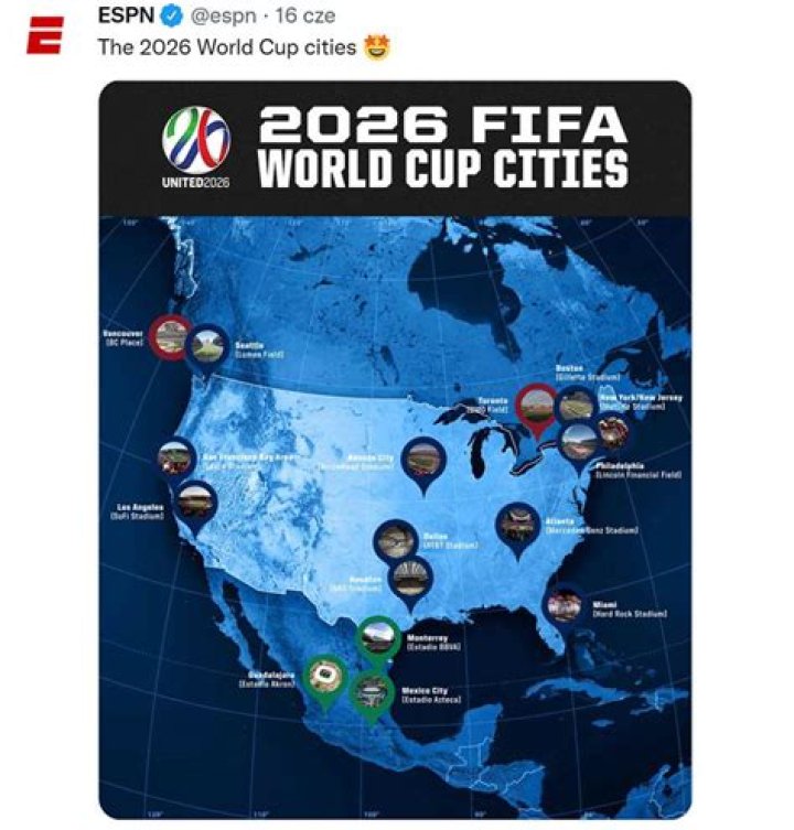 What cities are hosting 2026 World Cup?