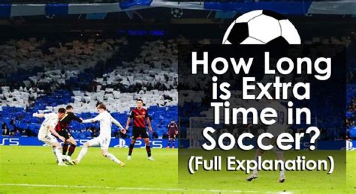 What determines extra time in soccer?