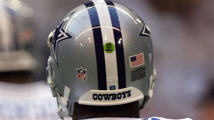 What does the green dot on the back of NFL helmets mean?