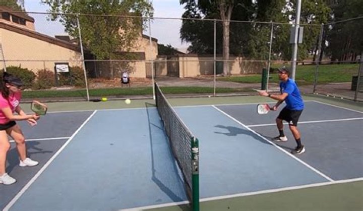 What is a drop shot in pickleball?