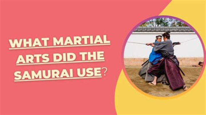 What martial art do samurai use?