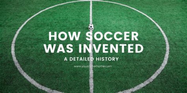 Where was soccer created?
