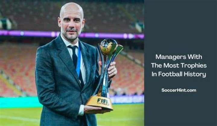 Which manager has the most trophies?