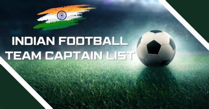 Who is the captain of Indian football team?