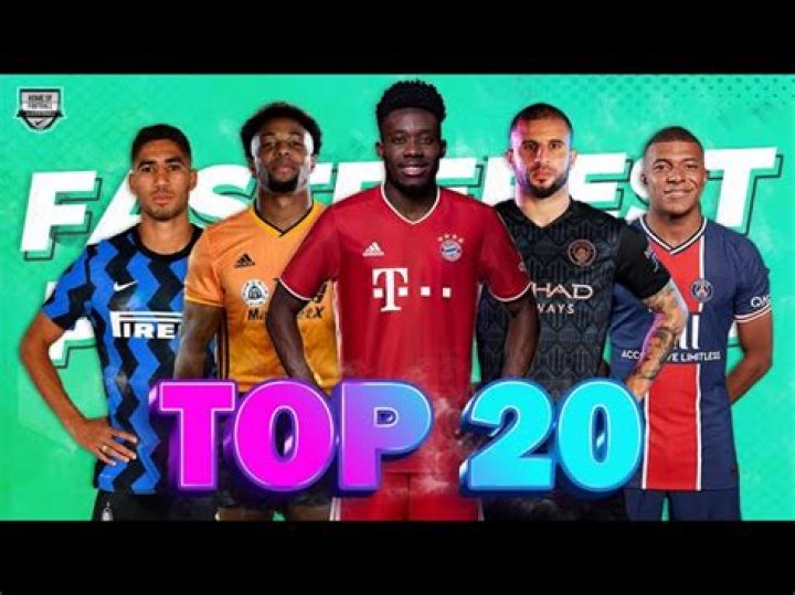 Who is the fastest soccer player 2021?