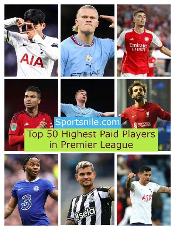 Who is the most paid player in English Premier League?