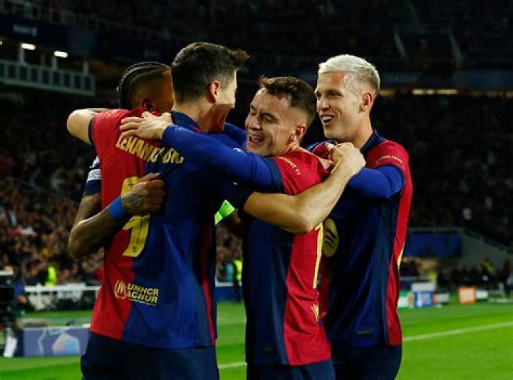 Who took Barcelona out of the Champions League?