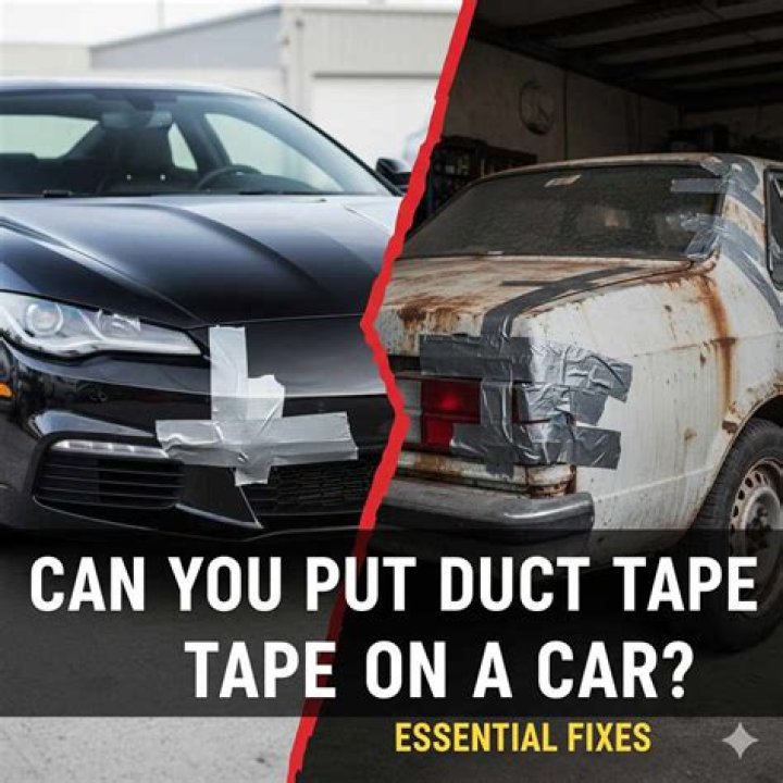 Why do they put tape on the front of Nascar's?